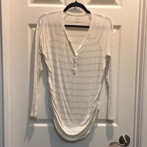 Motherhood maternity long sleeve tee - M